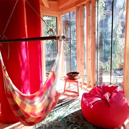펜션 Wild Art Wooden House Ig