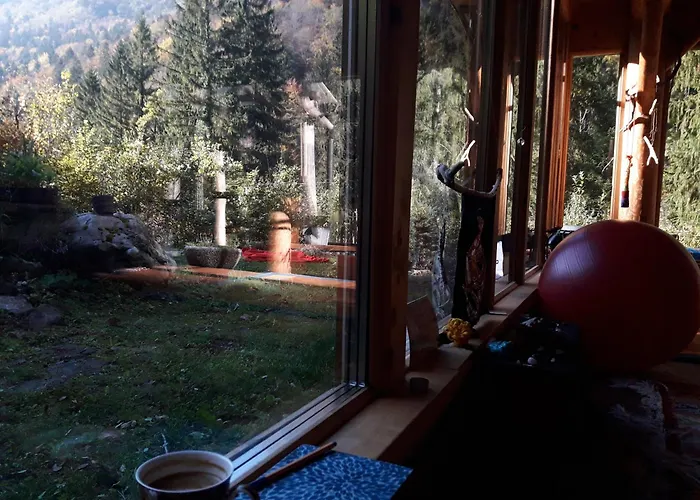 Сasa de vacaciones Wild Art Wooden House *