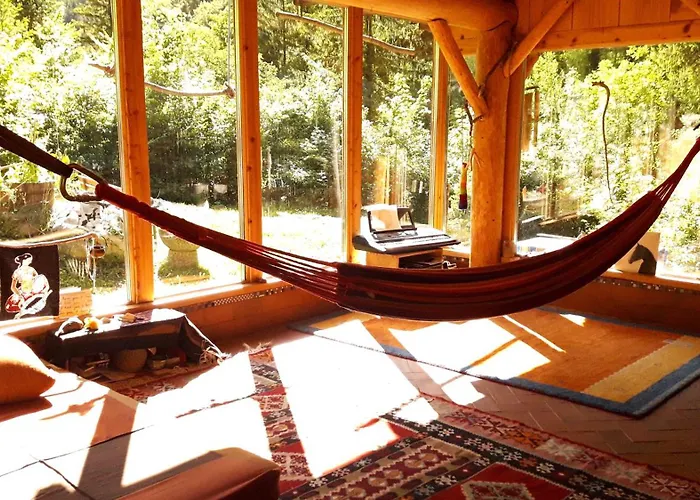 בית נופש Wild Art Wooden House *