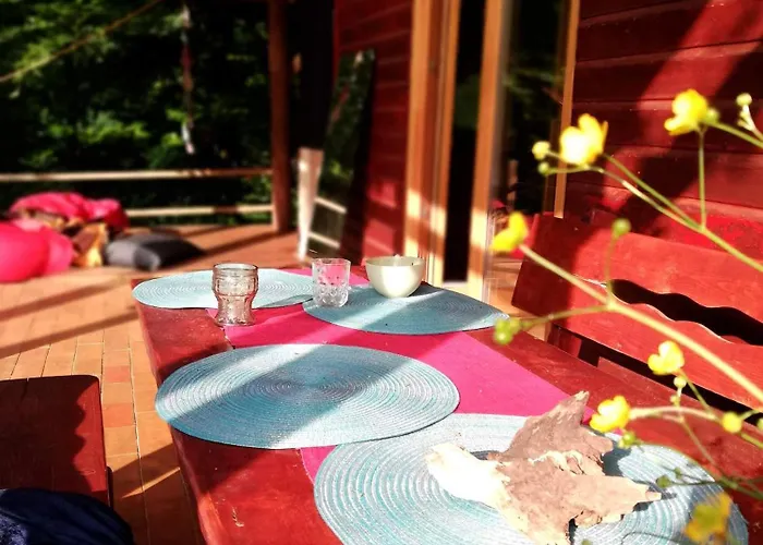 Wild Art Wooden House בית נופש *