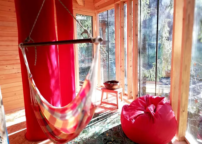 Сasa de vacaciones Wild Art Wooden House Ig